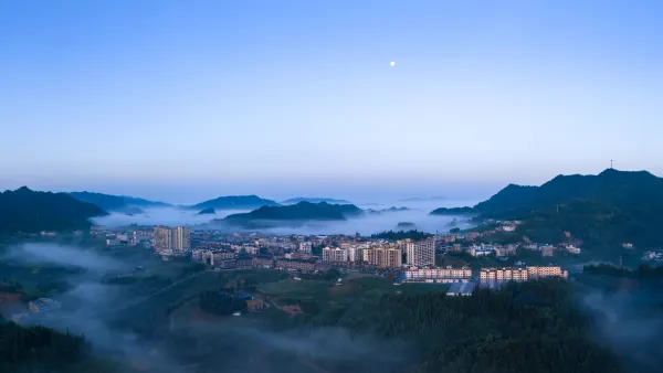 泸州叙永摩尼镇日出
