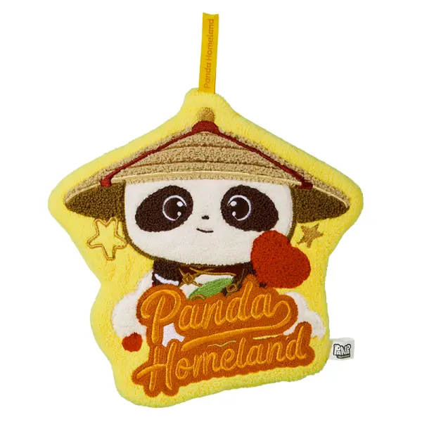 熊猫赤竹侠RedBam温暖港湾毛绒手巾