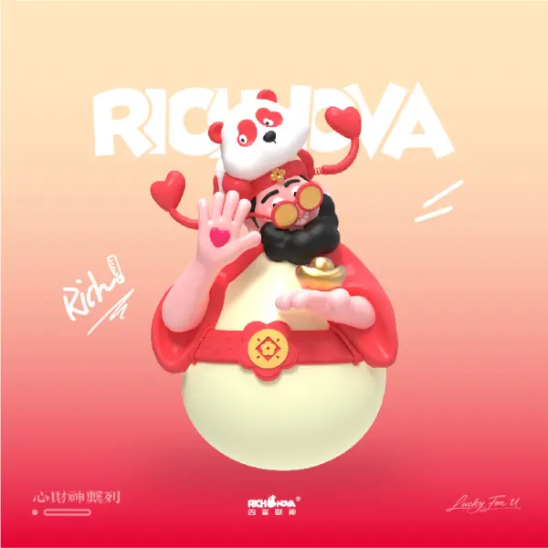 RICHPAPA·红运聚财系列--福运趴猫