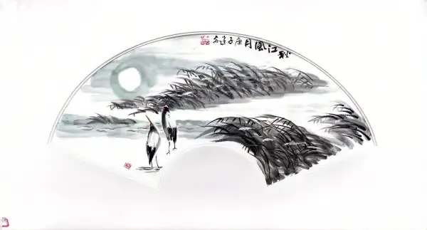 秋江风月