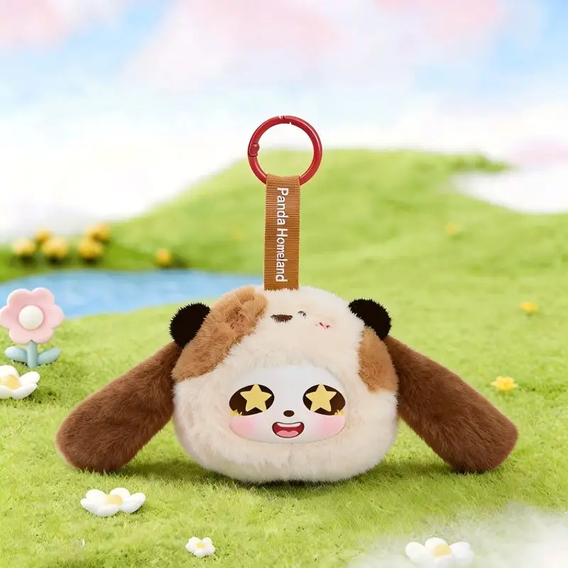 熊猫赤竹侠RedBam糖胶零钱挂件