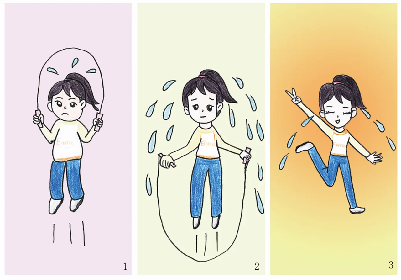 汗水换来好身材