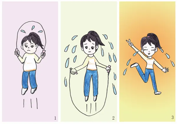 汗水换来好身材