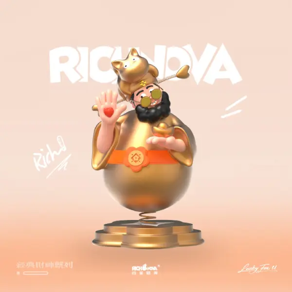 RICHNOVA 四喜财神  车载版 金穗穗