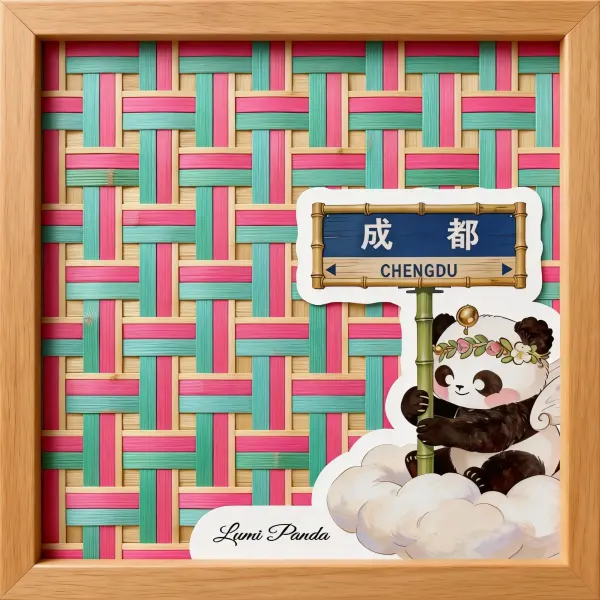 LumiPanda竹编装饰画DIY套装（共3款）