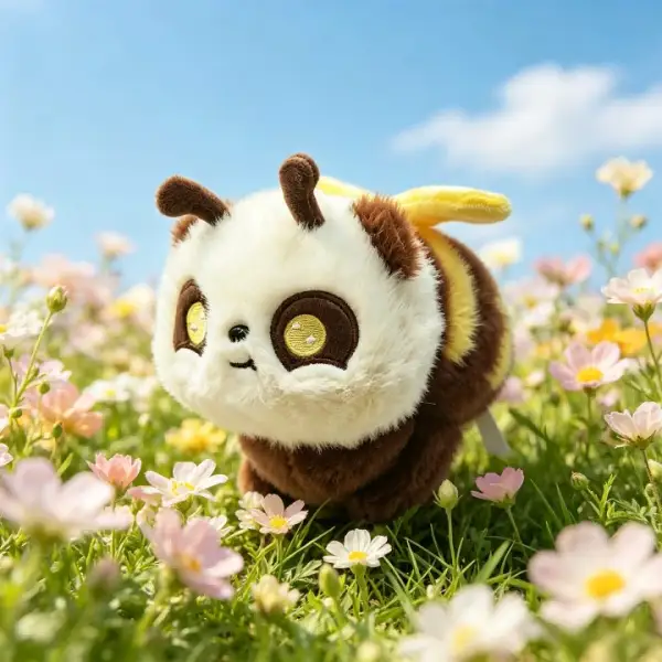 熊猫甜蜜蜜啪啪圈公仔