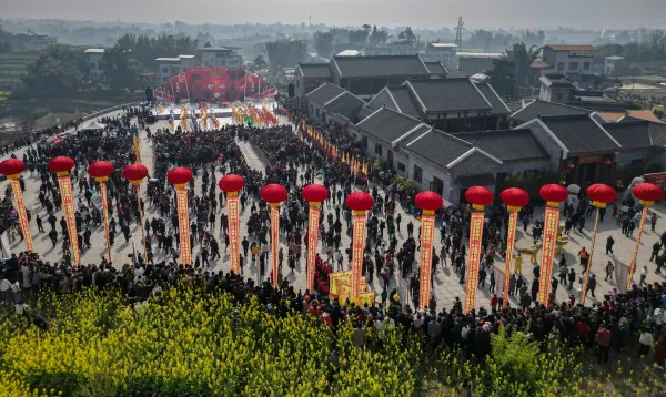 泸州二月二龙抬头欢庆现场