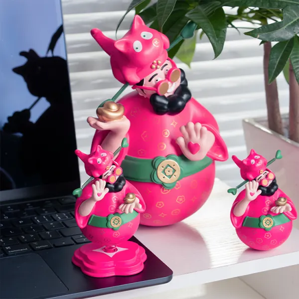 RICHPAPA 四喜财神-印桃喜20cm 3