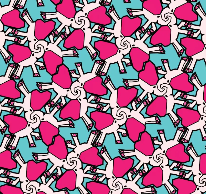 ELEPUS几何象系列花纹